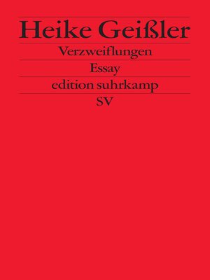 cover image of Verzweiflungen
